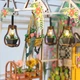 Румбокс HONGDA M2313 Garden House, DIY миниатюрная оранжерея-книжная вставка с LED-подсветкой и музыкальным модулем - изображение 5