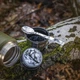 Термос з нержавіючої сталі M-Tac 750 мл зі складною ложкою олива (UN-R02-750A) - зображення 6