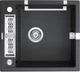 Deante Мийка кухонная Magnetic, граніт, квадрат, без крил, 560х500х219мм, чаша - 1, накладна, металічний графіт - зображення 2