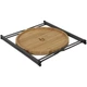 Стол раскладной Bo-Camp Carnaby M 32x32 cm Bamboo Brown (DAS302571) - изображение 6