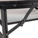 Стіл розкладний Bo-Camp Melrose Oval 120x80 cm Black/Wood look (DAS302785) - зображення 8