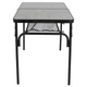 Стол раскладной Bo-Camp Northgate 120x60 cm Black/Grey (DAS302784) - изображение 2