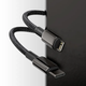 Кабель Baseus Tungsten Gold PD Type-C to Lightning 20W 2.4А 1m чорний CATLWJ-01 - изображение 2