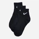Набор мужских носков коротких хлопковых Nike U Nk Everyday Ltwt Ankle SX7677-010 43-46 (L) 3 пары (888407237447) - изображение 3