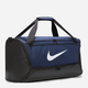 Спортивна сумка тканинна Nike BRSLA XS DUFF 9.5 DH7710-410 Темно-Синя/Чорна/Біла (0195244773404) - зображення 5