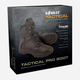 Чоловічі тактичні черевики Kombat UK Tactical Pro Boots All Leather kb-tpb-brw 44 (10UK) Коричневі (5060545654088) - зображення 4