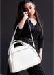 Жіноча спортивна cумка Sambag Vogue BKS молочна 37 х 25 х 16 см (90159011) - зображення 4
