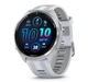 Смарт-часы GARMIN Forerunner 965 Titanium Bezel w. Whiteston Case and Whiteston/Powder Gray S. Band (010-02809-01/11) - изображение 1