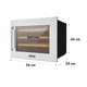 Винный встроенный холодильник на 51 л Klarstein Vinsider 24 Built-In Uno 10029819 - изображение 4