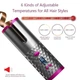 Беспроводная авто плойка Hair Curler Automatic Серый 3/4 дюйма (YU8SH8842) - изображение 6