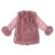 Куртка зимова для дівчаток Mike 128 рожева 980313 - зображення 4
