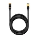 Патч-корд Baseus 10 метрів Cat.7 10Gb Ethernet інтернет кабель RJ45 (WKJS010701_10m) - зображення 4