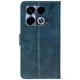 Чохол-книжка Crazy Horse Clasic для Infinix Note 40 4G Dark Blue (Front) (57873) - изображение 3