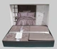 Односпальный комплект First Choice Advina Mink Сатин 160х220 см наволочки 50х70 см, 70х70 см - изображение 2