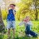 Фотоаппарат генератор для мыльных пузырей Bubble Camera DXS 6201 детский - изображение 4