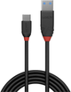 Kabel Lindy USB 3.2 Type A to USB Type-C 1 m 10GBps Black (4002888369169) - obraz 2