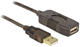 Kabel-przedłużacz DeLOCK USB 2.0 Type-A to Type-A 5 m Black (4043619823086) - obraz 1