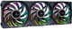 Вентилятор Seasonic MagFlow ARGB 3-Fan Kit 120 mm Black (MAGFLOW-ARGB-3) - изображение 2