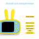 Цифровая детская камера Smart Kids Camera Full HD Желтая c ушками - изображение 4
