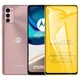 Захисне скло TDG 9D для Motorola G42 повне проклеювання чорний - зображення 1