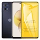 Захисне скло TDG 9D для Motorola G73 5G повне проклеювання чорний - зображення 1
