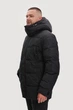 Чоловічий пуховик Finn Flare FWB21026-200 чорний M - зображення 2