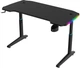 Геймерський комп'ютерний стіл GT Racer T-1221 (120x60x71-79) Black - зображення 2