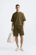 Шорти джогери Zara M хакі 0761/449/515 - зображення 4