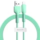 Кабель Baseus Silica Cable USB to Lightning 2A 1m CALGJ-06 Green - зображення 1
