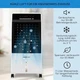 Мобільний кондиціонер вентилятор OneConcept CTR-1 4-в-1(10029740) - зображення 2