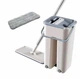 Швабра и Ведро Scratch Cleaning Mop со складной ручкой и системой отжима - изображение 1