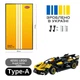 Арт Держатель Рамка на Стену 50x30 см. для Фирменного Конструктора Technic Bugatti Bolide (42151) Type-A - изображение 2