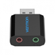 Звуковая плата Vention Audio USB 2х3,5mm jack Metal (VAB-S17-B) (209961) - изображение 4