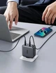 Зарядний пристрій UGREEN USB C 4-портовий адаптер для швидкого заряджання GaN 100 Вт вилка EU (CD226) - зображення 6