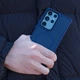 Чехол матовый MagSafe WAVE Matte Insane Case with Magnetic Ring для Samsung Galaxy S23 Ultra Black - изображение 7