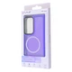 Чохол матовий MagSafe WAVE Matte Insane Case with Magnetic Ring для Samsung Galaxy S22 Ultra Midnight Blue - зображення 2
