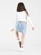 Детская футболка с длинными рукавами для девочки Levi's 3EA643-001-LW 110 см (5A) Белая (3665115021400) - изображение 7