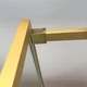 Душевая стенка DUSEL Walk-In WL172G Gold 1000*2000 (8мм) - изображение 4