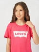 Подростковая футболка для девочки Levi's Lvg Multi Daisy Batwing Tee 4EK418-AGW-LQ 134-140 см Розовая (3666643070601) - изображение 4
