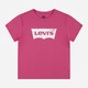 Подростковая футболка для девочки Levi's Lvg Multi Daisy Batwing Tee 4EK418-AGW-LQ 134-140 см Розовая (3666643070601) - изображение 5