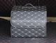 Автомобильный органайзер (саквояж) с ручкой в ​​багажник Optima Bag-M 40х32х30 см из экокожи Черный с белой прошивкой (OPT-BAG-M) - изображение 3
