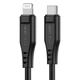 Кабель ACEFAST C3-01 Type-C to iP 3A, 30W, TPE, TPE connectors, 30 Вт Black - изображение 1