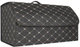 Автомобільний органайзер (саквояж) з ручкою у багажник Optima Bag-L 55х32х30 см з екошкіри Чорний з білою прошивкою (OPT-BAG-L) - зображення 1