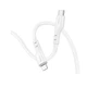 Кабель USB Hoco X97 Crystal Color Silicone Type C - Lightning 2.4 A, 1m, 20W White - изображение 3