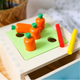 Kostka edukacyjna Tooky Toy Montessori 4 w 1 Sorter Nauka kolorów 3 szt (2172633374495) - obraz 8