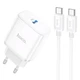СЗУ Hoco C104A PD (СЗУ Type-C, 20W) white - зображення 1