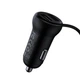 Адаптер автомобільний трансмітер BASEUS Wireless MP3 Car Charger T typed S-16 2USB 3.1A Black (CCMT000201) - зображення 3
