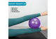 Мяч для пилатеса EasyFit 25 см фиолетовый - изображение 2