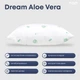 Подушка "DREAM COLLECTION" ALOE VERA 70*70 см - зображення 4