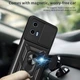 Чехол Hide Shield для Motorola Moto G24 / G24 Power бампер противоударный с подставкой кольцом Black - изображение 3